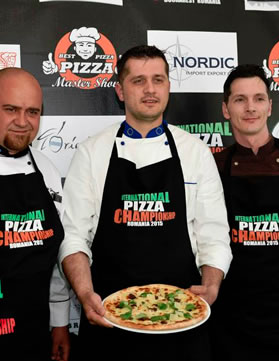 Pizzarul Marin Sorin, locul 2 la pizza creativa